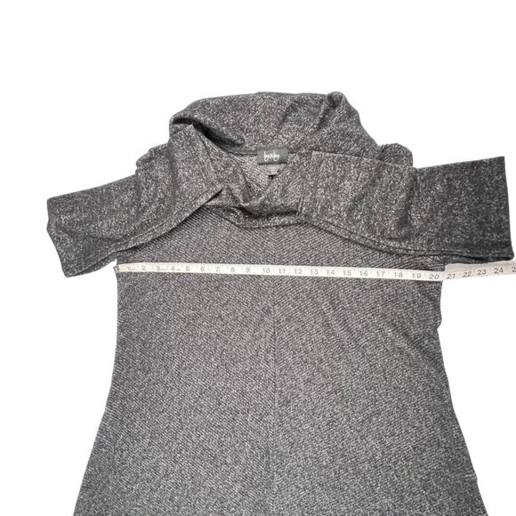 By & By Sweater Dress XXL Cowl Neck Cozy Textured Chilled Out Loft Style Dress - Picture 4 of 9